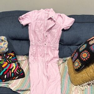 Cat & Jack Light Pink Button-Up Shirt